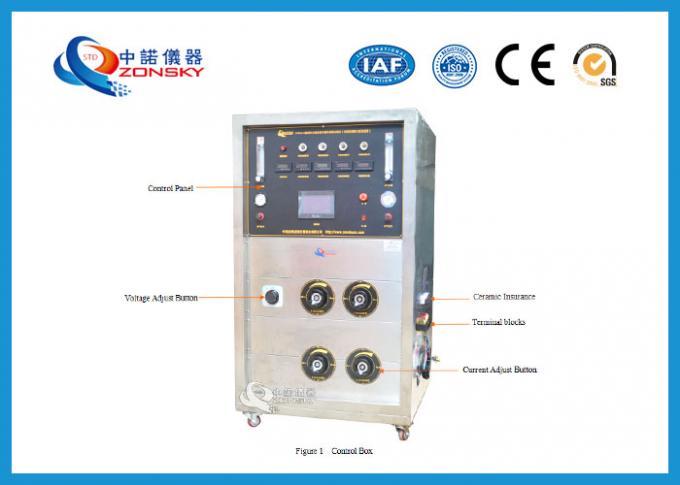 IEC 60331 Movable Cable Integrity Flammability Testing Equipment / Combustion Chamber