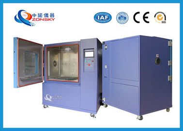 China IP5X IP6X Sand And Dust Chamber , Sand / Dust Test Chamber Air Temperature 0～35 ℃ supplier
