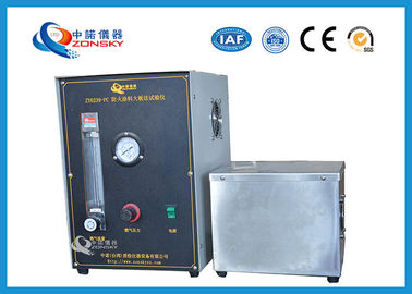 China Micro Controlled Flame Test Equipment 820*820*1500 MM With Observation Window supplier