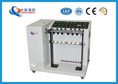 China Adjustable Speed Bend Test Equipment / 6-set Wire And Cable Swing Testing Machine supplier