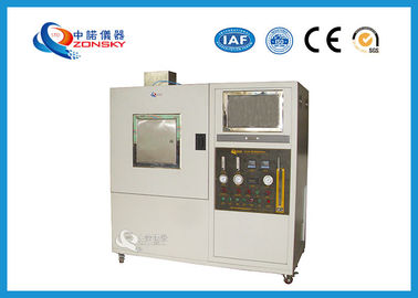 China Baking Finish Plastic Smoke Density Chamber With ISO565 Certification supplier