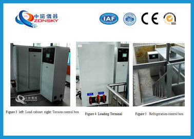 China Low Temperature Torsion Test Equipment For Wind Power Cable Saving Energy supplier