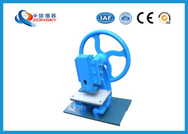 China Manual Rubber and Plastic Sample Slicer / Insulation Materials Cutting Machine supplier