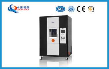 Vertical Single Wire And Cable Testing Equipment 170~190 MM Total Flame Height supplier