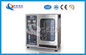 Textile Burning Behavior Testing Equipment / 45 Degrees Damaged Area and Ignition Times Test Machine supplier