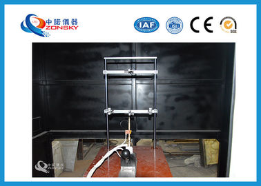 ASTM D5025 Horizontal and Vertical Combustion / Flammability Tester For Wire and Cable supplier