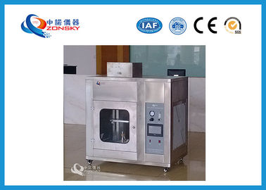 UL94 Plastic Flammability Testing Equipment For Horizontal / Vertical Combustion supplier