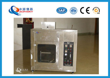 UL 94 Flammability Testing Equipment , Foam Plastics Horizontal Combustion Apparatus supplier