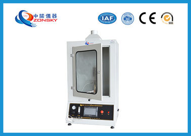 ASTM D3014 Vertical Flammability Chamber 730*280*750 MM For Rigid Foam Plastics supplier