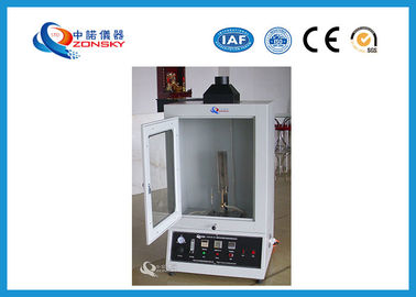 ASTM D3014 Vertical Flammability Chamber 730*280*750 MM For Rigid Foam Plastics supplier