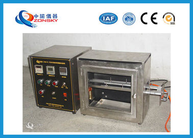 38 MM Flame Height Flammability Testing Equipment For Automobile Interior Material supplier