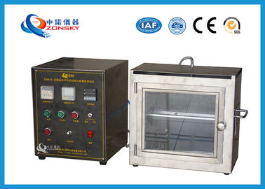 38 MM Flame Height Flammability Testing Equipment For Automobile Interior Material supplier