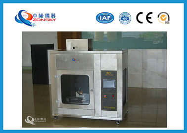 IEC 60695 Stainless Steel Needle Flame Testing Equipment / Pin Flame Test Chamber supplier