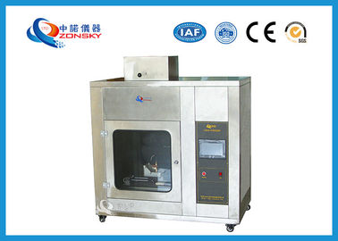 IEC 60695 Stainless Steel Needle Flame Testing Equipment / Pin Flame Test Chamber supplier