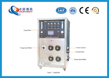 Movable FRLS Testing Instruments , Cable Integrity Flammability Testing Equipment supplier