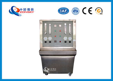 IEC 60529 Flammability Testing Equipment , Bundled Cables Vertical Flammability Chamber supplier