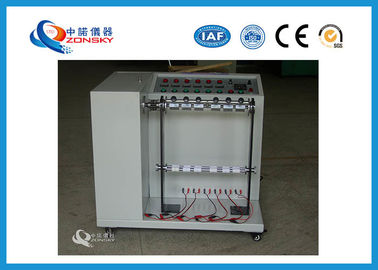 Adjustable Speed Bend Test Equipment / 6-set Wire And Cable Swing Testing Machine supplier