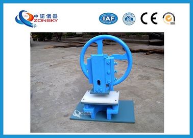 Manual Rubber and Plastic Sample Slicer / Insulation Materials Cutting Machine supplier